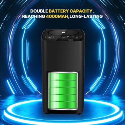 Waterless Car Essential Oil Diffuser, Portable Nebulizer Aromatherapy Diffuser, Mini Scent Air Machine with Timers for Home, Room, Car, Office,Travel - Image 8