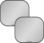 Magnelex Windshield Sun Shade - Reflective Fabric Blocks Sun and Keeps Your Vehicle Cool, Foldable Sun Shield for Car Sunshade - Image 2
