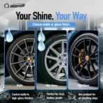 Nanoskin BLUE DRESS Premium Dressing - Sprayable Interior & Exterior Dressing| Works on Tire, Vinyl, Rubber, Plastic & Trim | Safe for Cars, Trucks, Motorcycles, RVs, Light Blue, 128 Fl Oz (Pack of 1) - Image 7