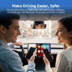D7 2-in-1 Wireless CarPlay & Android Auto Mini Adapter, Alloy Shell, Compatible with 2016+ Factory-installed Wired CarPlay/Android Auto Vehicle, Plug & Play Car Play Dongle for iPhone & AndroidPhone - Image 9