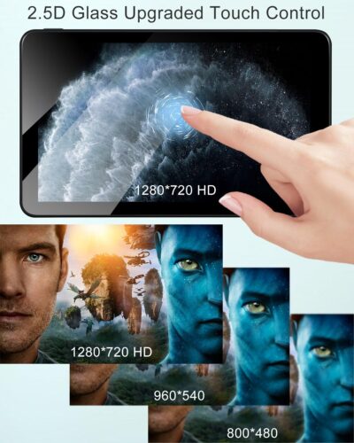 Wireless CarPlay Screen Android Auto for Car, 7" Touch Screen Naivgation Portable Car Stereo CarPlay Bluetooth Mirror Link, Siri, AirPlay, AUX, Voice Assistant for All Vehicles Upgrade - Image 6