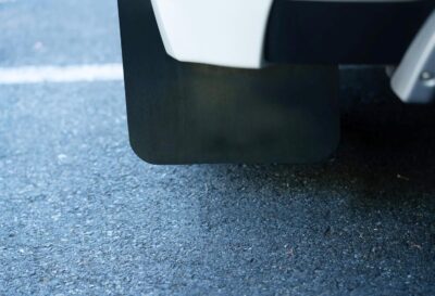 iJDMTOY Set of 4 Front & Rear Black Rally Mud Flap Armor Guards Compatible with Subaru WRX Impreza Forester Outback Crosstrek XV Rally Sports, Also Universal Fit for Other Cars - Image 5