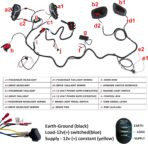 RGB LED Headlight & Turn Signal Kit for EZGO RXV 2008-2015, 12V Golf Cart Street Legal Light Kit with Brake Lights, Horn, Music Sync APP Control, Long-Lasting & Easy Install - Image 7