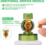 DUSICHIN Pressure Washer Gun with Foam Cannon,4000 PSI Car Wash Kit Snow Foam Lance Sprayer with 1/4" Quick Connector and 5 Nozzle Tips,1L Bottle DUS2702 - Image 8