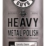 Chemical Guys Heavy Metal Polish Restorer and Protectant - Cleans, Restores & Protects, Aluminum, Stainless Steel, Chrome Polish & More, Safe for Cars, Trucks, Motorcycles, RVs, and Boats - 16 oz