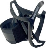 Bikase Side Loader Water Bottle Cage with Anywhere Strap - Works Great with Large Diameter EBIKE Frames - Works with Compact Frames - Image 2