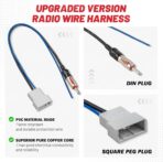 RED WOLF Car Radio Wiring Harness W/Antenna Adapter Select for 2008-2013 Nissan Armada Pathfinder Rogue, 2011-2014 Subaru Impreza Install Aftermarket 20 PIN Stereo Wire Cable Connector Adaptor - Image 6