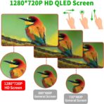 SJoyBring [QLED Screen Upgrade] 7" Double Din Car Stereo with Dash Cam, Wireless Apple CarPlay and Android Auto, Bluetooth, 240W 4.2-Channel Audio Output, MirrorLink, Backup Camera, AM/FM Car Radio - Image 7