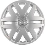 Premium Quality 16 inch Silver Hubcaps/Wheel Covers fits 2004 2005 2006 2007 2008 2009 and 2010 Toyota Sienna, Heavy Duty Construction (Set of 4) 61124AMS-4 - Image 2