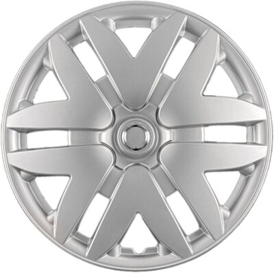 Premium Quality 16 inch Silver Hubcaps/Wheel Covers fits 2004 2005 2006 2007 2008 2009 and 2010 Toyota Sienna, Heavy Duty Construction (Set of 4) 61124AMS-4 - Image 2
