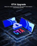 Avylet 8.1'' Wireless Apple Carplay Screen for Car, Android Auto with Backup Camera, Portable Car Stereo Touchscreen with OTA/GPS Navigation/Mirror Link/Voice Control/Bluetooth/AUX/FM/WiFi - Image 7