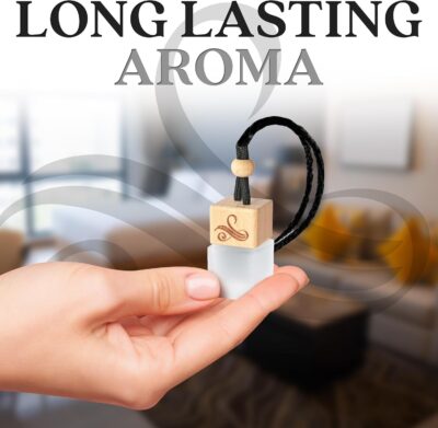 Inspired by Inv.ictus Car Air Freshener for Men | Long Lasting Luxury Diffuser | Automotive Scent Perfume | Vent Clip Auto Air Freshener | Odour Eliminator Technology | Masculine Diffuser Scents 8ML - Image 3