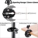 All-Metal Magnetic Phone Holder with Super Clamp&10″ Long Arm for Magsafe, Adjustable Rear View Mirror Phone Holder Mount for Car/Truck/Handlebar, Compatible with iPhone 16 15 14 13 12 Series - Image 5