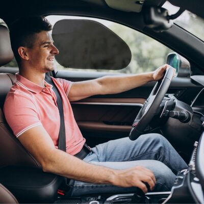 Zone Tech Side Window Cling On Sun Shades- 2-Pack Mesh Car Pop-Up Non Suction Cups Needed Sun-Shield - Image 7