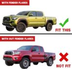 BDFHYK Mud Flaps Splash Guards Mudguards Mudflaps Compatible with Nissan Frontier 2005-2022 4PCS Front & Rear Side - Image 2