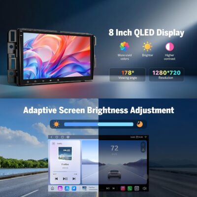 Eonon GMX6S2 8" Car Stereo for Chevy/GMC/Buick (2007-2013),Octa Core 6+64GBCar Audio, CarPlay & Android Auto,5G LTE, WiFi 6,DSP Audio, Opt & Coax Output, Bluetooth （GMX6S Upgrade） - Image 8