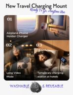 LISEN 15W Magsafe Car Mount Charger, Magnetic Wireless Car Charger, Suction Phone Mount, Vacuum Magnetic Phone Holder for Car Mount for iPhone 17 Pro Max 16 15 14 13 12, Samsung S26/S25, Pixel 10 Pro - Image 6