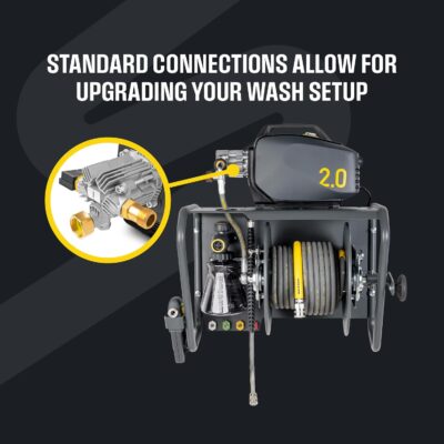 Active 2.0 Electric Pressure Washer – 2.0 GPM high Pressure Washer for DIY at Home car wash, Detailing and Other Cleaning transformations with 1800 Peak PSI - Image 6