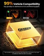 FAHREN H13/9008 Light Bulbs, 6500K Cool White, 50000LM High Brightness, 32 CSP Chips, 1:1 Halogen Size, IP68 Waterproof Fog Light, Long Lifespan, Plug and Play,Pack of 2 - Image 7