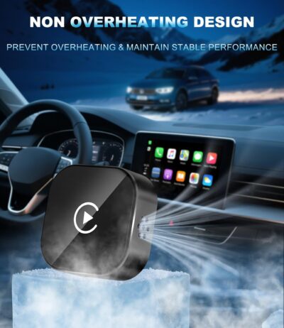 CarPlay Wireless Adapter for Apple, 2026 Upgrade Wired to Wireless CarPlay Adapter, Car Play Dongle Stick Only for Apple Wired CarPlay Cars and for iPhone iOS 10+, Plug & Play, Fast Stable Connection - Image 9