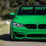 Custom Windshield Decal, Personalized to Order Premium Automotive Vinyl Lettering, Car, Truck, Windshield, Window, Sticker, CTDP, Graphic