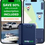 Ultra GPS Tracker for Vehicles – Rugged Waterproof GPS Locator for Cars, Trucks, Hidden Tracking Device, 4G LTE, Real-Time Updates, Long Battery Life (4-Mо Subscription Included)