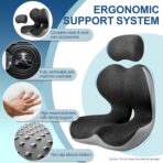 Truck Seat Cushion for Long Driving, Cushion for Car Seat Driver for Comfort, Made of Memory Foam, for Tailbone, Back, and Sciatica - Image 3