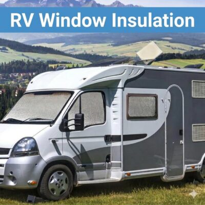 YoleShy Double Reflective Insulation 48 in X 10 FT RV Window Insulation for Summer Heat Reflective Window Film for Roof, Car, Garage Doors - Image 3