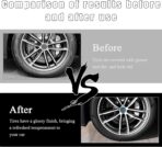 2 PCS Tire Dressing Applicator Pads, Reusable Hex Grip Tire Shine Applicator Polishing Sponge Pads, Wheel Tire Shine Detailing Foam for Most Vehicles, Car Accessories (Red, 4.33") - Image 5