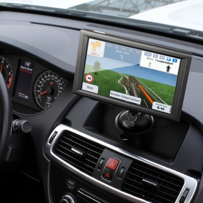 VEVOR GPS Navigator for Car, 9 inch Touch Screen 16GB GPS Navigation System with Built-in Dash Cam, Voice Turn-by-Turn Guidance, Speed and Red Light Warning, Custom Truck Routing, for Car Truck RV - Image 8