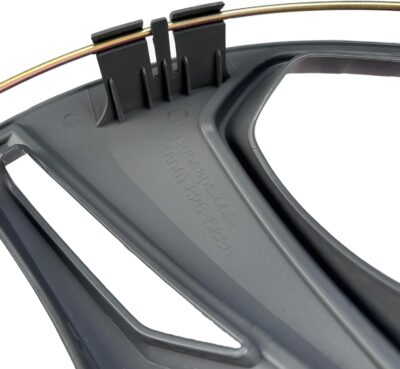 Premium Quality 16 inch Silver/Charcoal Hubcaps fits 2019 2020 2021 Honda Civic, Heavy Duty Solid Clip Construction (Set of 4) (55103AMS-4) - Image 5