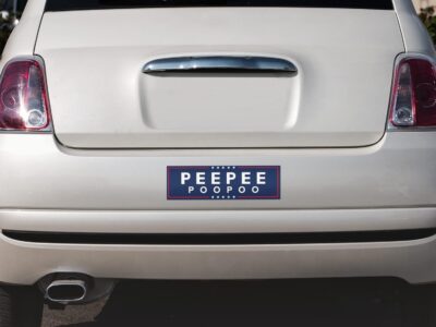 Pee Pee Poo Poo Funny Bumper Sticker - Size 6.5" | PeePee PooPoo Decal | peepeepoopoo Sticker Funny Sticker for Car Truck Laptop - Image 3