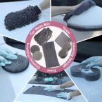 24Pcs Car Detailing Cleaning Kit Interior,Car Wash Bucket Cleaner Kits Supplies,Auto Detail Washing Care Exterior Set Tools with Sponge,Tire Brush,Trash Bag and Tire Cleaning Hook - Image 6