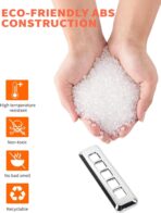 Savadicar Chrome Keyless Entry Keypad Trim Cover for 2015-Present Ford F150, Door Keypad Overlay Accent, Exterior Styling Upgrade Accessories - Image 3