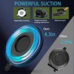 Topsolar Phone Mount for Truck Phone Holder for Truck - Heavy Duty Super Suction Cup, Mobile Device Holder Dashboard Window 16.9 inch Long Arm & Stable, iPhone & Samsung Compatible, Semi Trucker - Image 5