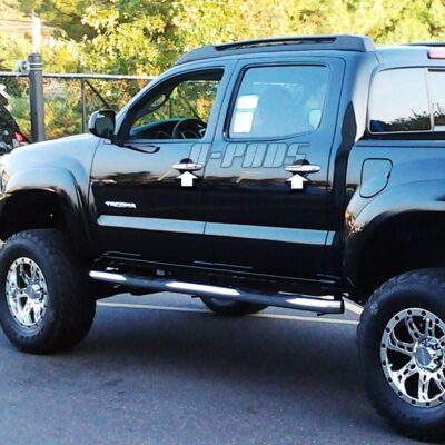 Compatible with(Just overlay Stick on, NOT for SNAP IN Replacement) 4 Chrome Door Handle Covers for Toyota 4RUNNER 2005-2008 / AVALON 05-08 / CAMRY 2007-2011 / SIENNA 05-2012 / TACOMA 2005-2015 - Image 6