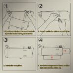 Polarized Car Sun Visor Extension with PC Lens and Side Sunshade, Anti-Glare Windshield Visor - Universal for Most Cars (Black) - Image 4