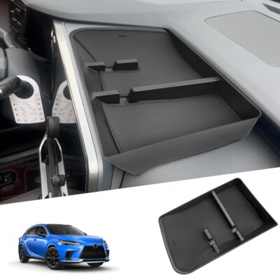 SHAOHAO for 2025 2026 Lexus RX 350 Dash Organizer for 2023 2024 2025 2026 Lexus RX 350/350h/450h/500h Accessories Dashboard Tray RX 350h RX 450h RX 500h Dashboard Organizer Secondary Storage Box - Image 7