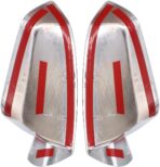 NewYall Chrome Front Rear Left Right Exterior Door Handle and Side Mirror Caps Covers Set for Chevy Equinox 2010-2017 GMC Terrain 2011-2017 - Image 7