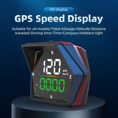 ARTILAURA Digital Speedometer Car HUD Head Up Display MPH KM/H, Overspeed Alarm, Compass, Altimeter and Fatigue Driving Reminder Automatic Photosensitive Plug-and-Play for All Vehicle - Image 3