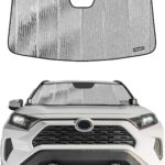 Windshield Sunshade for Toyota RAV4 2019-2025, RAV4 Prime 2021-2024 Front Window Shade - AstraGuard