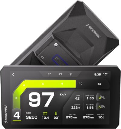 R7M 7" Wireless Motorcycle CarPlay & Android Auto for BMW Motorcycles - Native Wonder Wheel & Action Camera Control (GoPro/Insta360)| TPMS/RPM| OTA Updates|1200-Nit IP69K GPS | Nav Prep 5/6 - Image 9