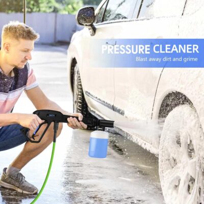 Pressure Cleaner 5000 PSI 2.8 GPM High Power Cleaners with 33ft Pressure Hose, 4 Nozzle and Foam Cannon, for Home, Cars, Fences, Patio (Green) - Image 9