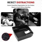 Autorder Center Console Organizer for 2019-2026 Toyota Corolla/ 2022-2026 Corolla Cross Accessories Car Armrest Storage Box Middle Console Tray Container with Non-Slip Silicone Mats - Image 5