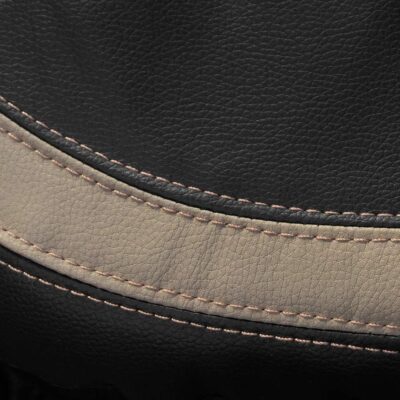 Motor Trend Beige Faux Leather Car Covers for Front Seats – Premium Automotive Bucket Seat Covers, Made for Vehicles with Removable Headrests, Interior Covers for Truck Van SUV - Image 5