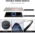 Universal Fit Car Windshield Shade,Car Windshield Sun Shade with Double-Sided Fabric,Foldable Sunshade Windshield 33"*64.5" - Image 7