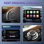 Wireless Carplay Adapter, 2025 Upgrade Converts Wired to Wireless Adapter for iPhone, Auto Connect Dongle for Apple Car Play, Bluetooth No Delay Control for Cars from 2016 and iOS 10+, Black - Image 4