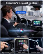 Wireless CarPlay Adapter, 2026 Upgraded Enhanced 50% Smaller, Convert Wired to CarPlay Wireless, Plug & Play Adapter, Fast Auto-Connect, No Latency, Compact Design for Apple iPhone iOS 10+ - Image 5