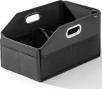 Car Seat Organizer, Front Seat Organizer, Collapsible Car Organizer and Storage for Backseat and Passenger Seat, Big Capacity with Elastic Bands can Hold Cups, Car Travel Essentials for Kids