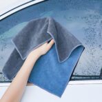 Soft Microfiber Car Towel | Scratch-Free Interior & Exterior Cleaning with Fine Fibers